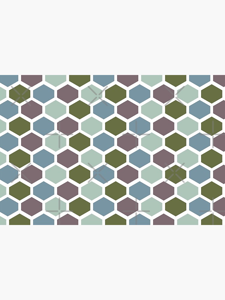 Mid Century Modern Honeycomb by Makanahele