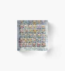 Faces - Brianna Keeper Paintings Acrylic Block