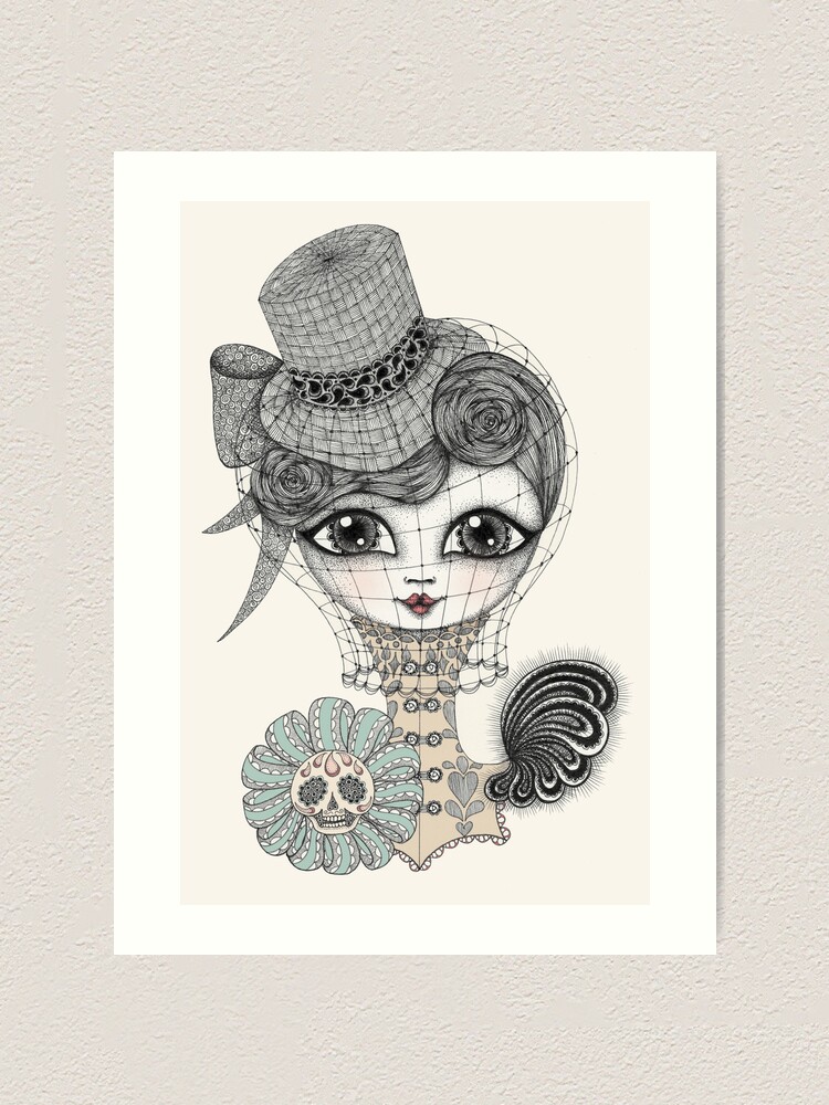 Alternate view of The Equestrian Art Print