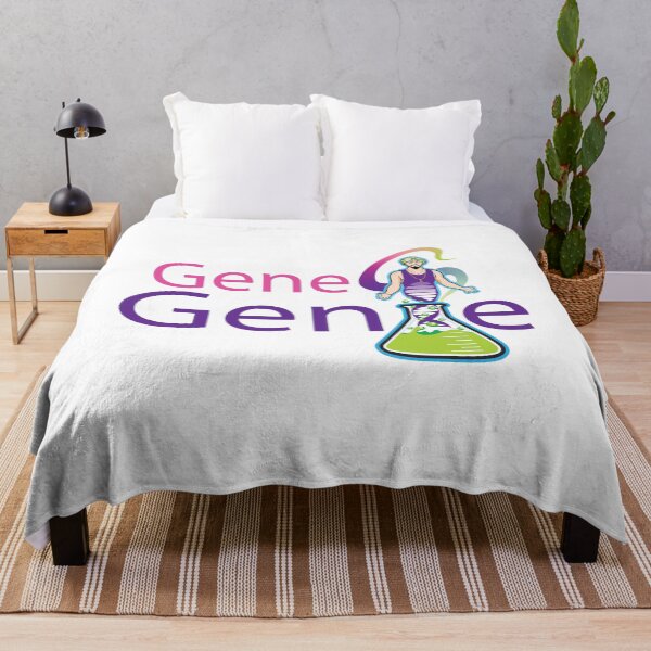 Item preview, Gene Genie in an Erlenmeyer flask with a Rainbow spectrum smoke designed and sold by Zit-Zat-Zot.