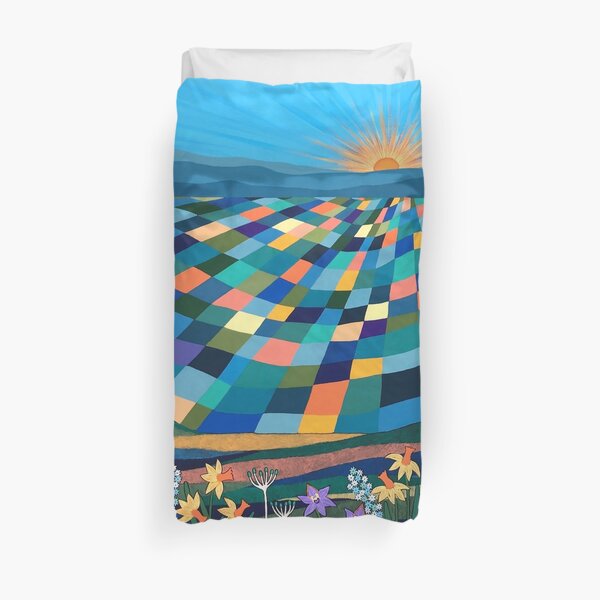 Bright Sun Shiny Day Duvet Cover