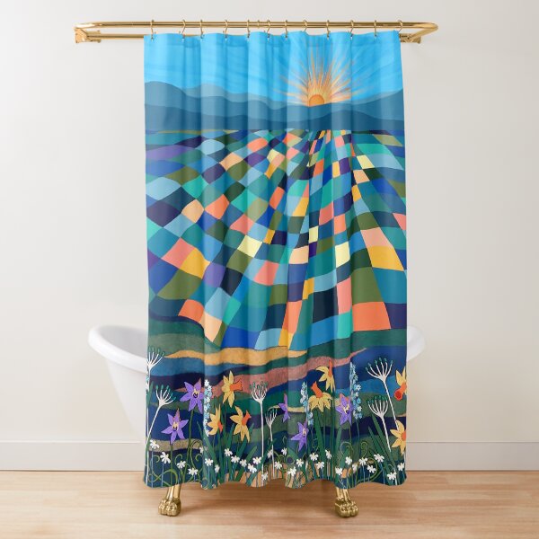 Bright Sun Shiny Day Shower Curtain