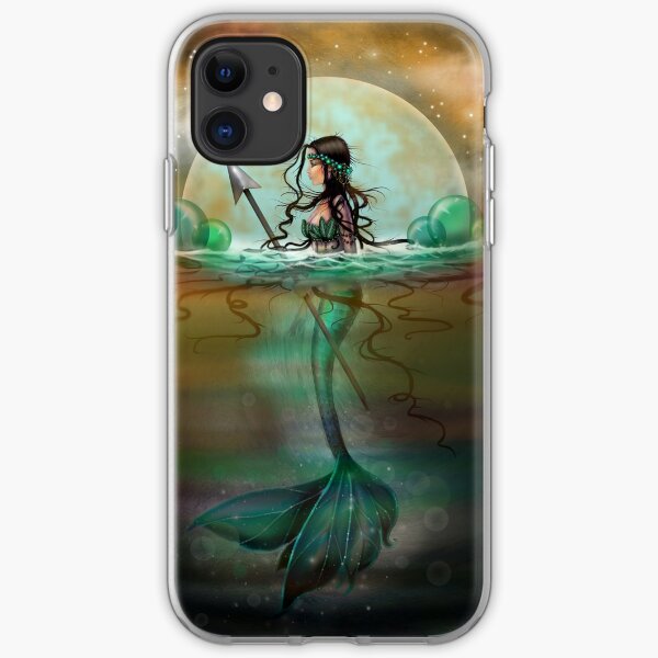 Meerjungfrau Barsch Fantasy Meerjungfrau Kunst Von Molly Harrison Iphone Hulle Cover Von Robmolily Redbubble