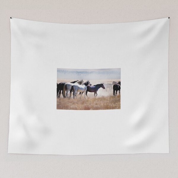 Item preview, Wild horses in the Utah west desert designed and sold by Sillygirl101.