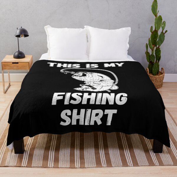 Item preview, This Is My Fishing Shirt designed and sold by teesaurus.