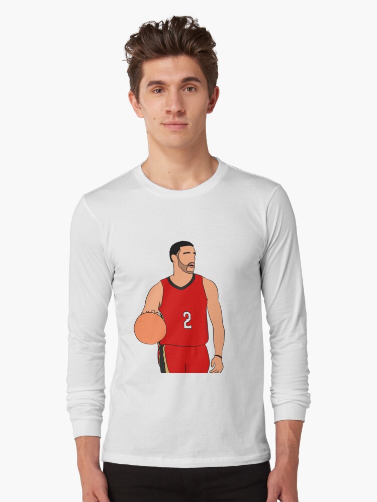 lonzo ball t shirt pelicans