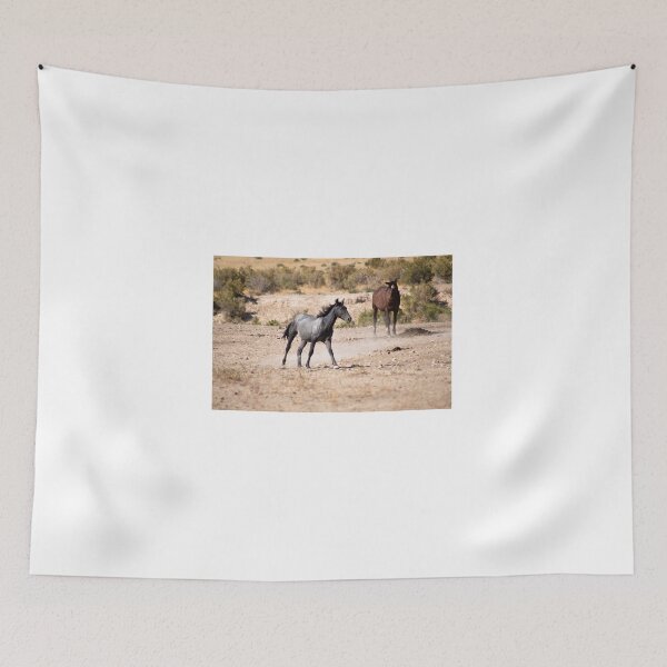 Item preview, Beautiful wild horses in the west deserts of Utah designed and sold by Sillygirl101.