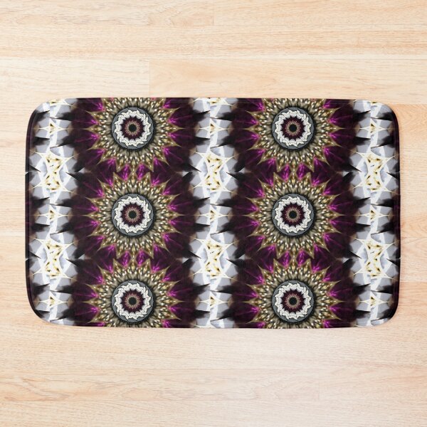 Item preview, Victorian hat pin art photography mandala kaleidoscope fashion and decor designed and sold by LCAppling.