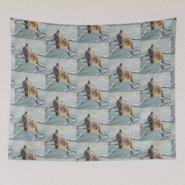 Item preview, Mourning Doves In A Morning Flurry designed and sold by Lois  Bryan.