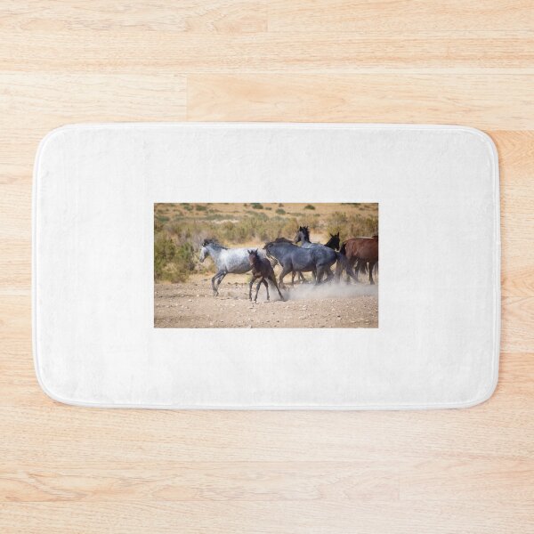 Item preview, Beautiful wild horses in the west deserts of Utah designed and sold by Sillygirl101.