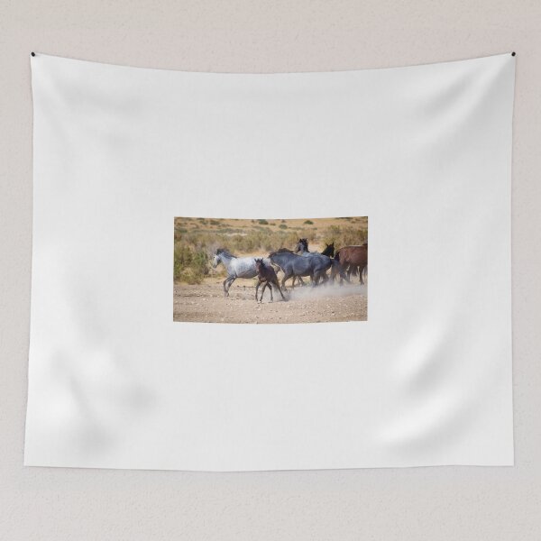Item preview, Beautiful wild horses in the west deserts of Utah designed and sold by Sillygirl101.