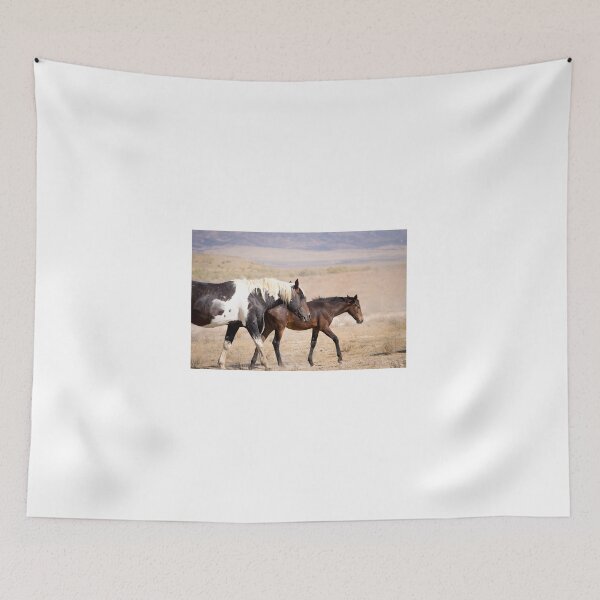 Item preview, Beautiful wild horses in the west deserts of Utah designed and sold by Sillygirl101.