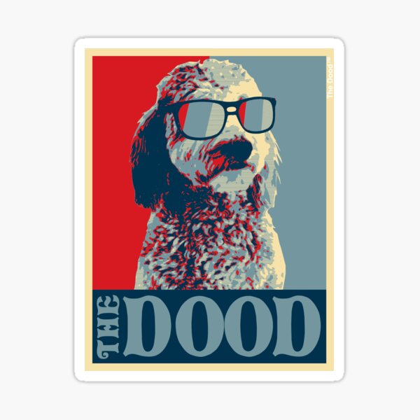 The Dood Goldendoodle Collection Sticker