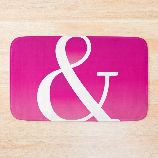 Item preview, Pink Gradient Ampersand (Inverted) designed and sold by PrettySimple Graphic Design.