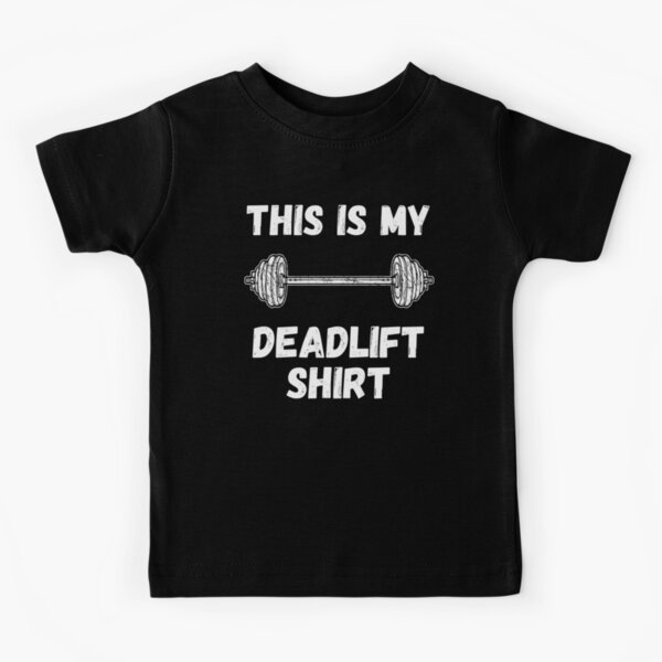 Item preview, This Is My Deadlift Shirt designed and sold by teesaurus.