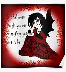 Anime Vampiress Poster