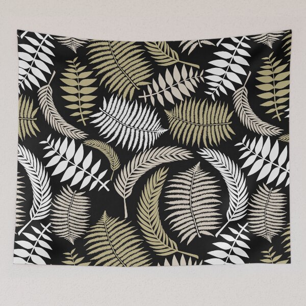 Item preview, Cute Golden Leaves Leaf Branch Nature Plant Pattern  designed and sold by Freid.