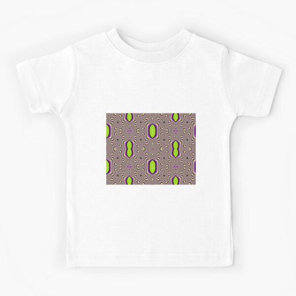 #Scrapbook, #design, #pattern, #repetition, abstract, illustration, square, color image, geometric shape, retro style Kids T-Shirt