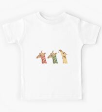 psychedelic giraffes Kids Tee