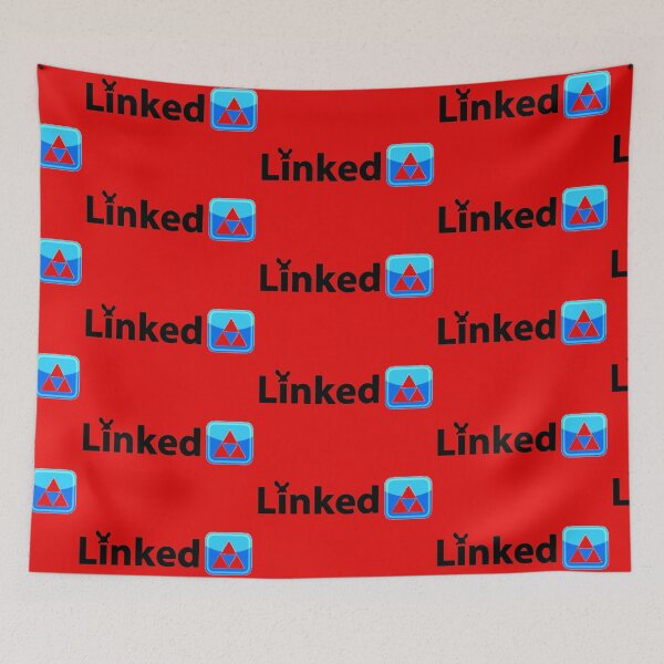 Item preview, Zelda LinkedIN Parody Logo designed and sold by Maximus Gaut.