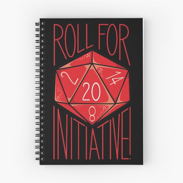 Artikelvorschau, Rolle für Initiative D20 - Black & Red Dice entworfen und verkauft von TheGeometricFox.