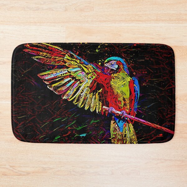 Item preview, Painted Parrot - Splattered Paint Macaw designed and sold by Alyxandre.