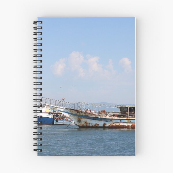 Item preview, old rusty ship in port Nessebar Bulgaria designed and sold by goceris.