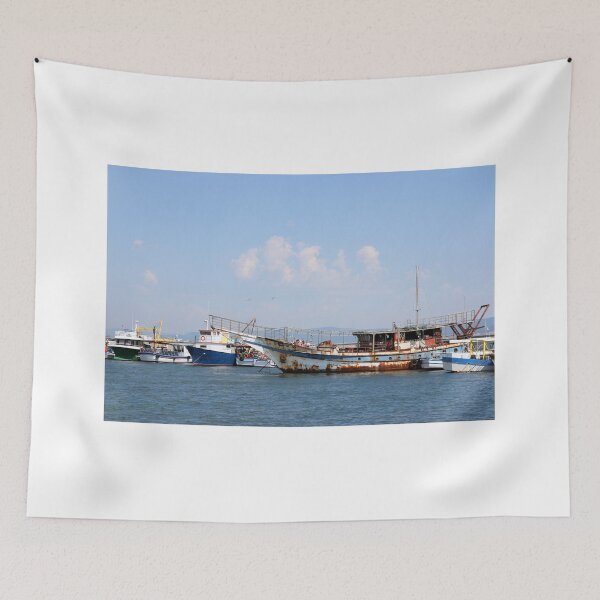 Item preview, old rusty ship in port Nessebar Bulgaria designed and sold by goceris.