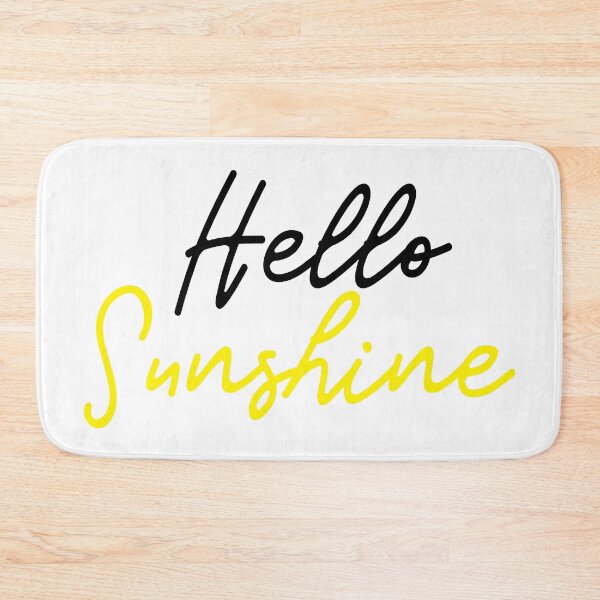 Item preview, Hello Sunshine designed and sold by PrettySimple Graphic Design.
