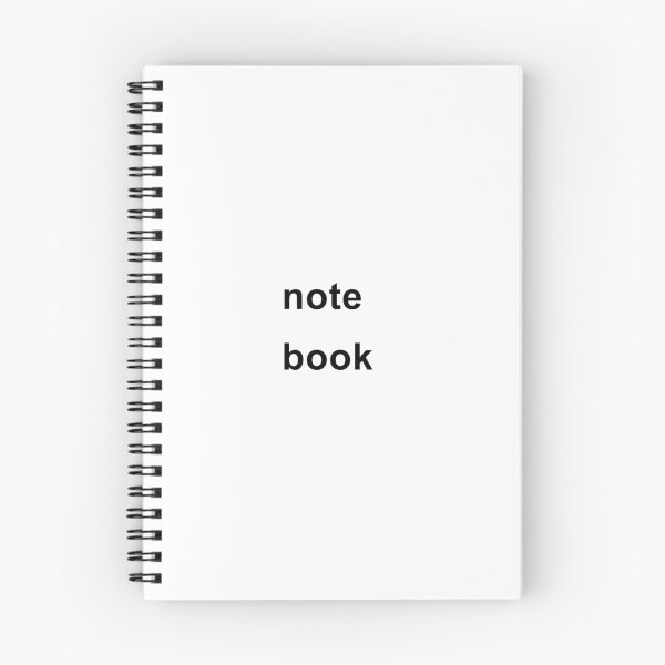 Item preview, notebook designed and sold by BRYD.