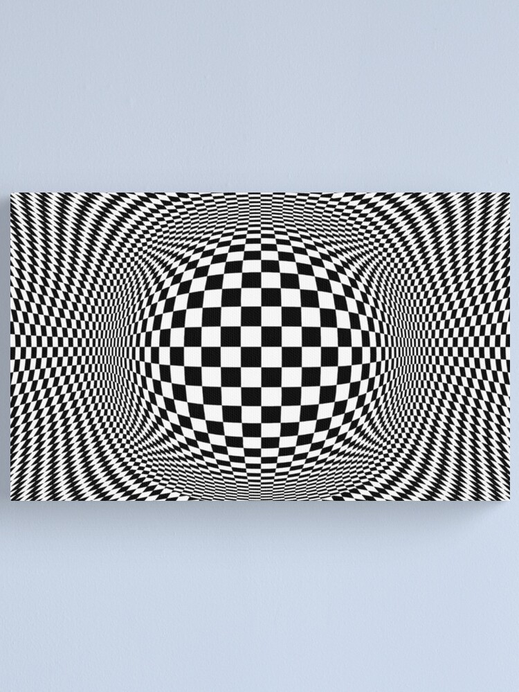 Alternate view of #Scrapbook, #design, #pattern, #repetition, abstract, illustration, square, color image, geometric shape, retro style Canvas Print