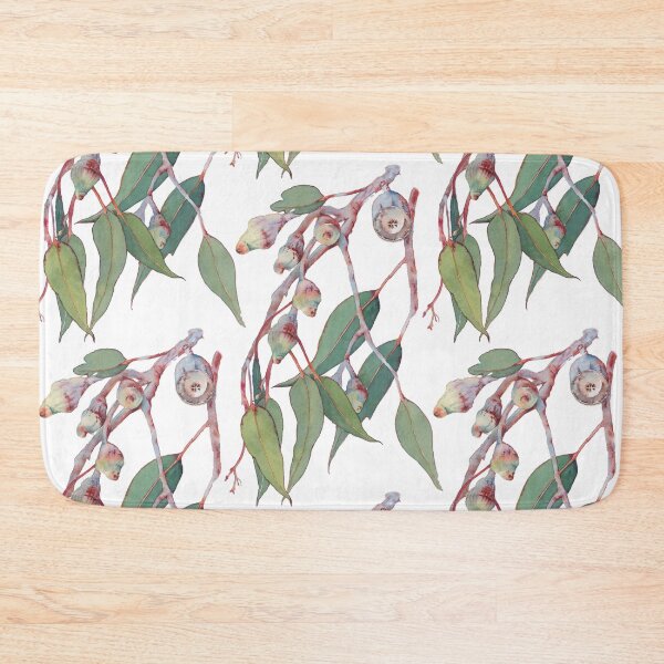 Item preview, Australian native eucalyptus tree branch watercolour designed and sold by Zoya Makarova.