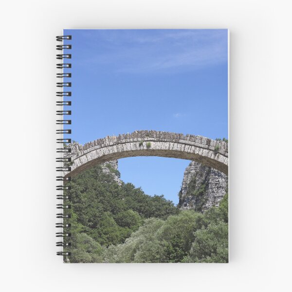 Item preview, kokkori old stone bridge landscape Zagoria Epirus Greece designed and sold by goceris.