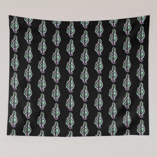 Item preview, Treble Clef Watercolor  designed and sold by Feliza Estrada.