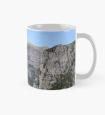 Sommersaison Vikos-Schluchtlandschaft Zagoria Epirus Griechenland Tasse (Standard)