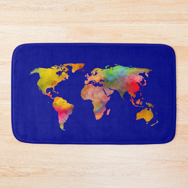 Item preview, World Map designed and sold by creativeliberty.