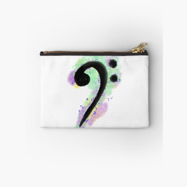 Item preview, Bass Clef Watercolor digital art designed and sold by Feliza Estrada.