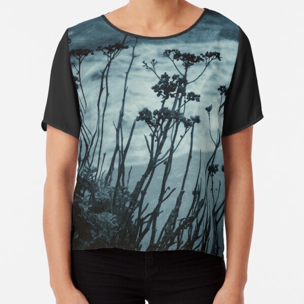 Midnight Dreams of the Sea Chiffon Top