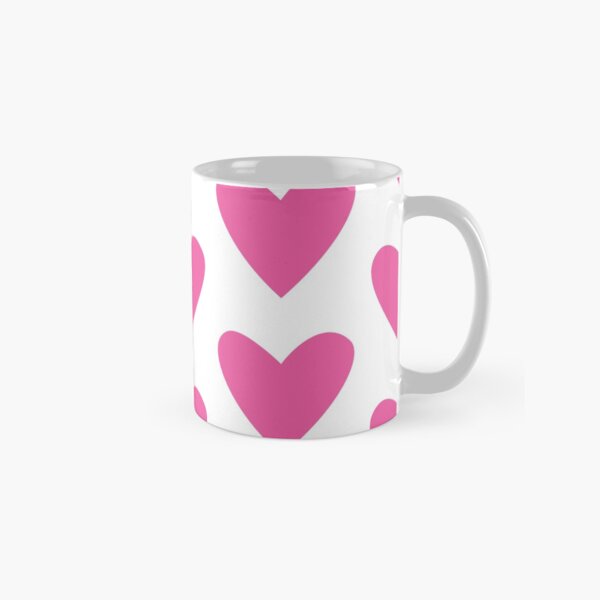 Pink Heart Classic Mug