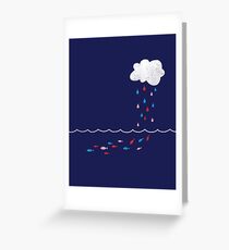 Droplets Greeting Card
