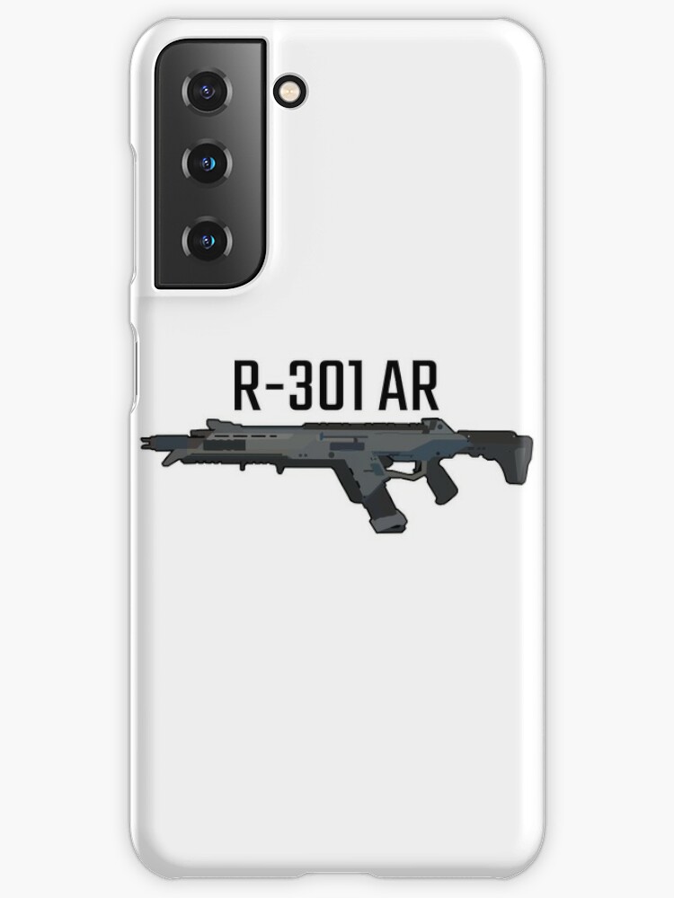 Apex Legends R 301 Assault Rifle White Case Skin For Samsung Galaxy By Lutziecreations Redbubble