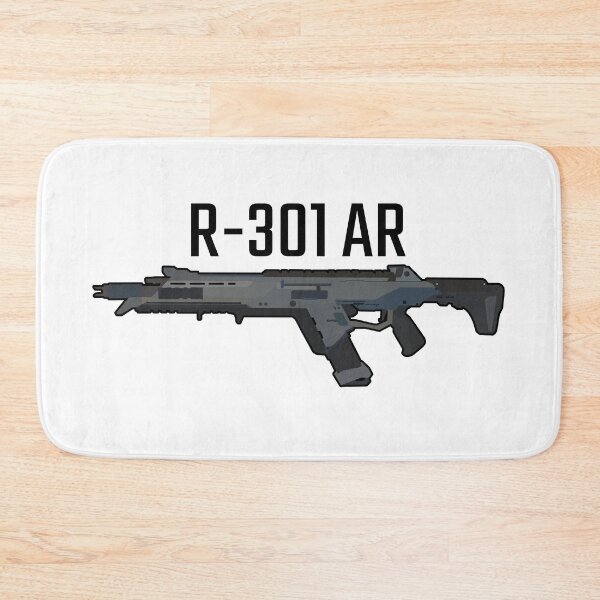 Item preview, Apex Legends R-301 Assault Rifle White designed and sold by LutzieCreations.