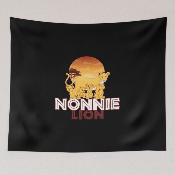 Item preview, Nonnie Lion - Big Cat Family Grandmother Mother designed and sold by PrintPress.