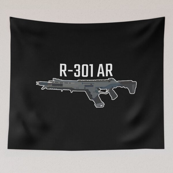 Item preview, Apex Legends R-301 Assault Rifle Black designed and sold by LutzieCreations.