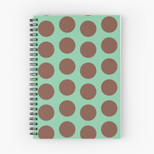 Item preview, Brown Blue Polka Dots Seamless Repeat Pattern designed and sold by 2CreativeNomads.