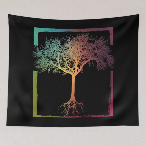Item preview, Mother nature | Tree habitat frame tree roots designed and sold by anziehend.