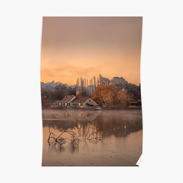Daylesford morning glow Poster
