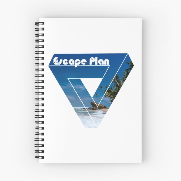 Item preview, Escape Plan to the Beach designed and sold by NatureRebel.