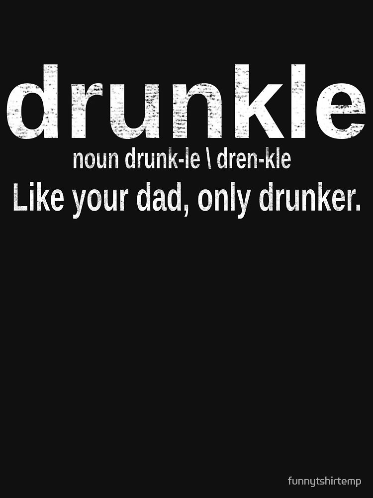 Drunkle Like a Dad Only Drunker - Personalized Gifts Custom Beer