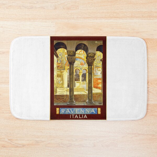 Item preview, Ravenna, Italy - Vintage Travel Poster Design designed and sold by Chunga.